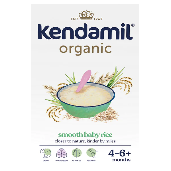 Kendamil Organic Smooth Baby Rice 120g