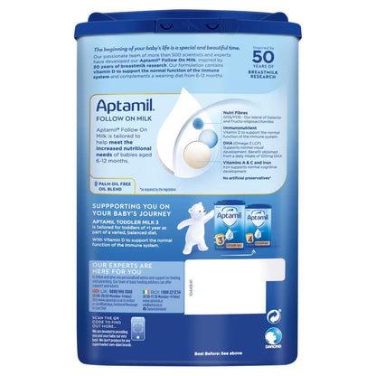 Aptamil Stage 2 Follow On Milk Formula 800g